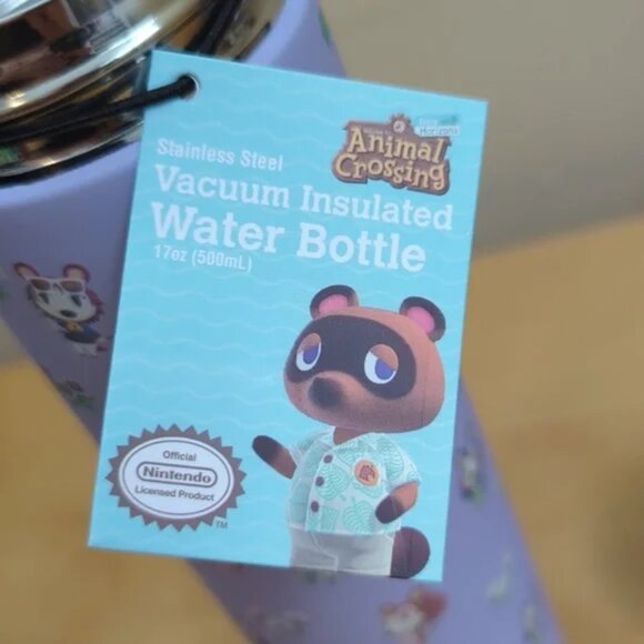 Animal Crossing Stainless Steel Water Bottle Brand new - Picture 11 of 16